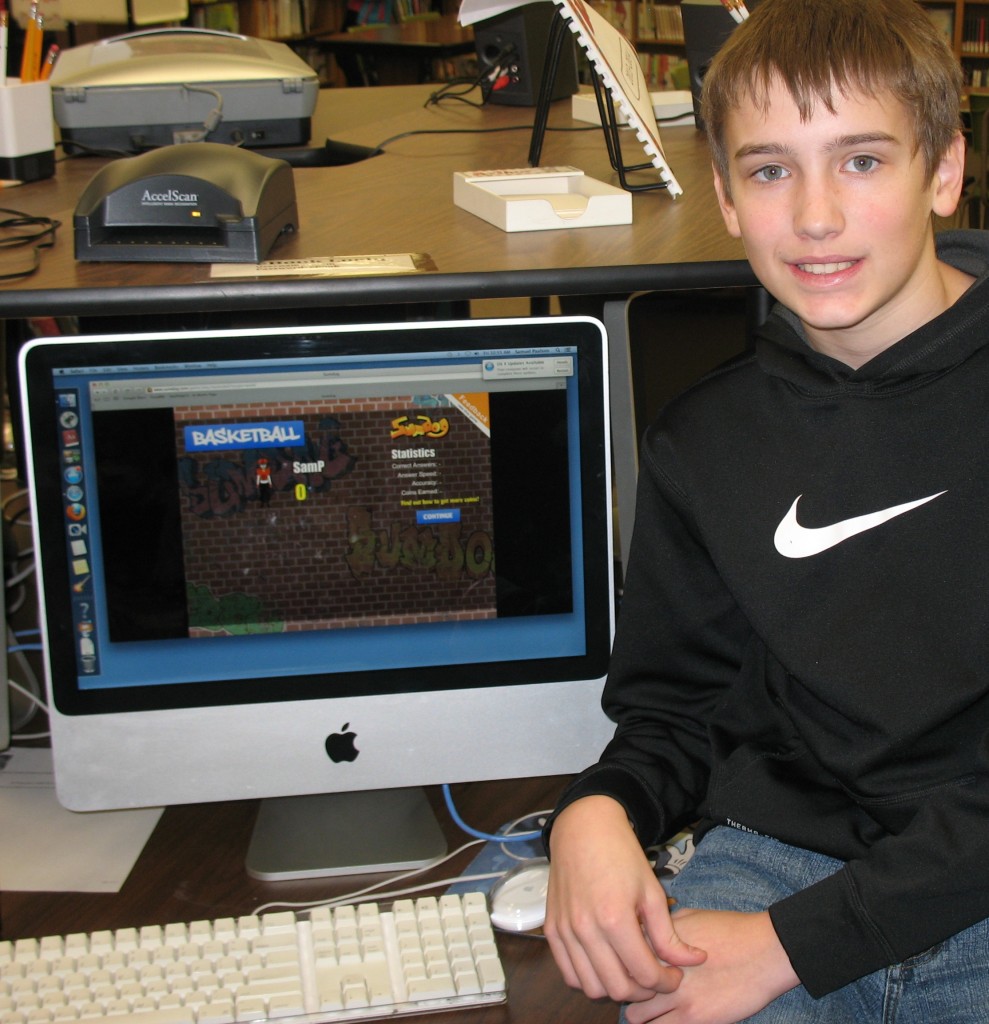 DURING THE WEEKLONG Southwest/West Central Math Contest, held from January 24 to January 30, Sam Paulson finished in fourth place, answering correctly 993 math problems out of 1,000. A total of 1,125 students played, with 249,617 questions answered.