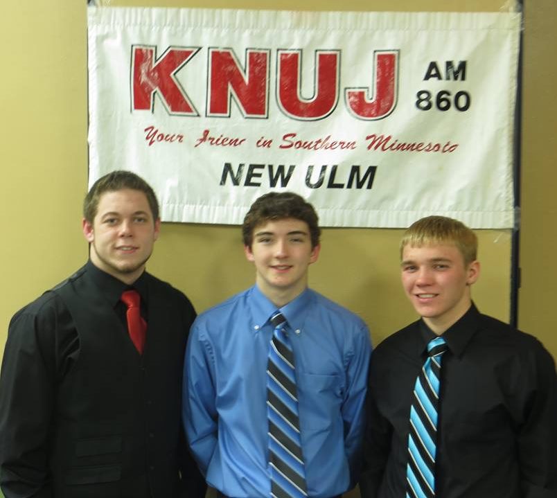 FROM LEFT, VINCE Johnson, Sam Fischenich and Jared Willaby all of the Windom/Mountain Lake Cobra Wresting Team, were recognized as having been named as "Wrestler of the Week" during the past season.