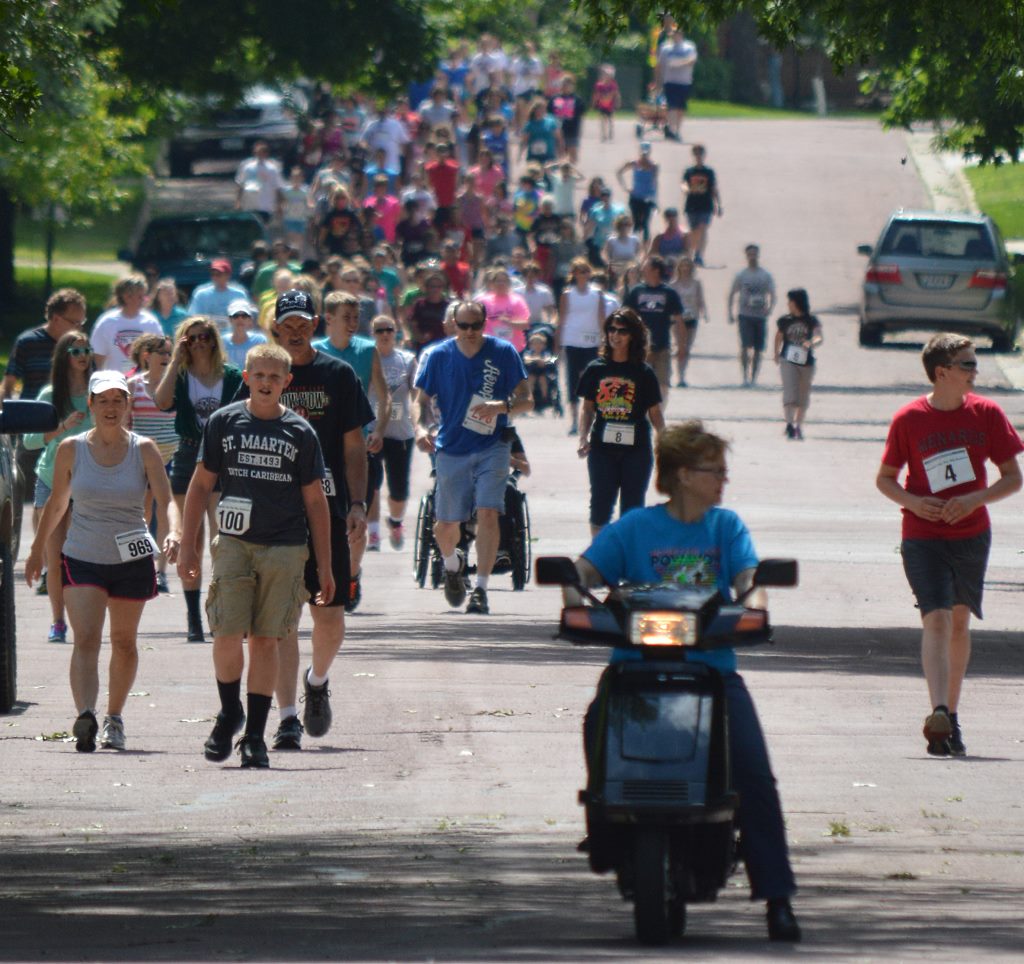 here come the walkers