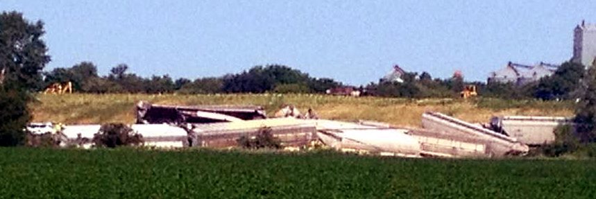 train derailment near butterfield