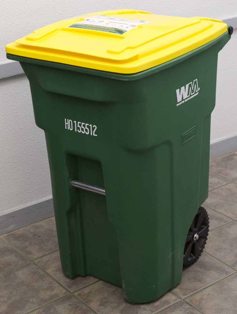 Waste Management Recycling Container