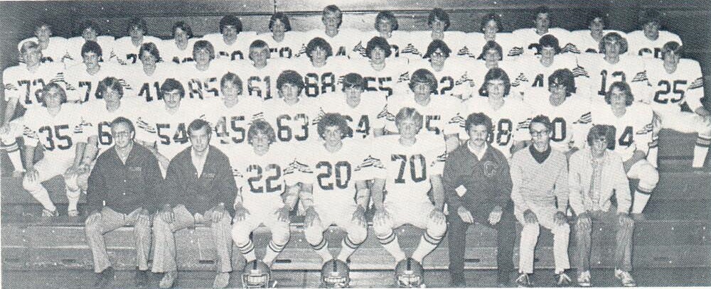 MLHS 1980 CLASS C Runner-Up Football Team.